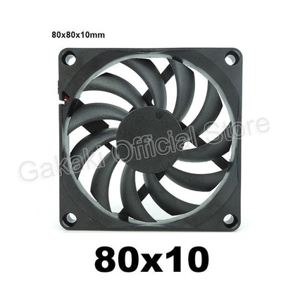 4010 12025 8010 30mm dc 5V 12V 24V Cooling Fan Brushless Motor Case Quiet 40MM 50MM 60MM 70MM 80MM 90MM 120MM for 3D print 2PIN