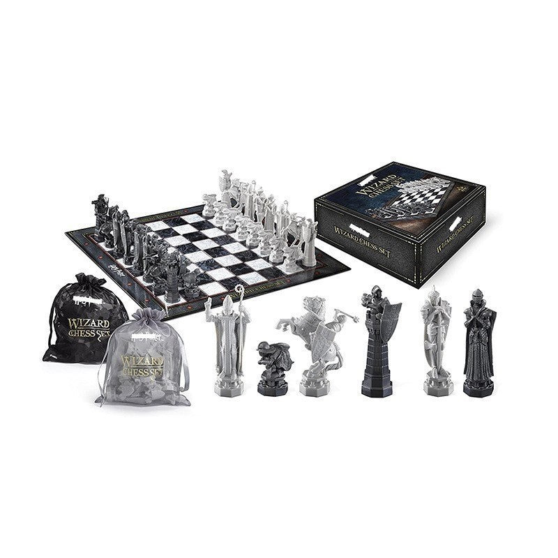 Harry Potter Anime Figura A Set Xadrez Mágico Figura Jogo de Tabuleiro Bonecos de Ação Ornamento de Mesa Presentes de Aniversário para Crianças Brinquedos