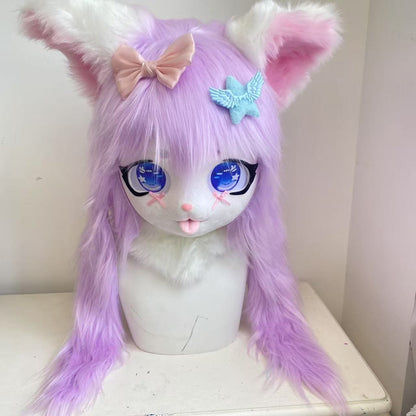 Fursuits head animal head Sheep furry head cute dog head halloween role-playing costume cosplay comic exhibition masks