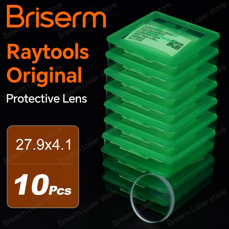 Lente Original Raytools 27.9x4.1 Lente Protetora Raytools 24.9x1.5 BM111 BM110 BM109 Janelas Protetoras a Laser 211LCG0037