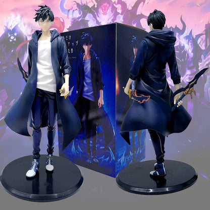 Venda Imperdível Solo Leveling Shadow King Sung Jinwoo Cheng Xiaoyu Modelo Portátil Enfeite de Mesa Action Figure Coleção de Anime Presente