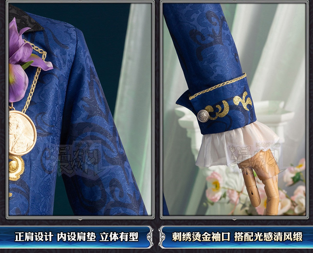 Identity V Hermit Matriculation Gift Cosplay Costume Retrace Series Gentleman Rare Outfit Full Set For Men