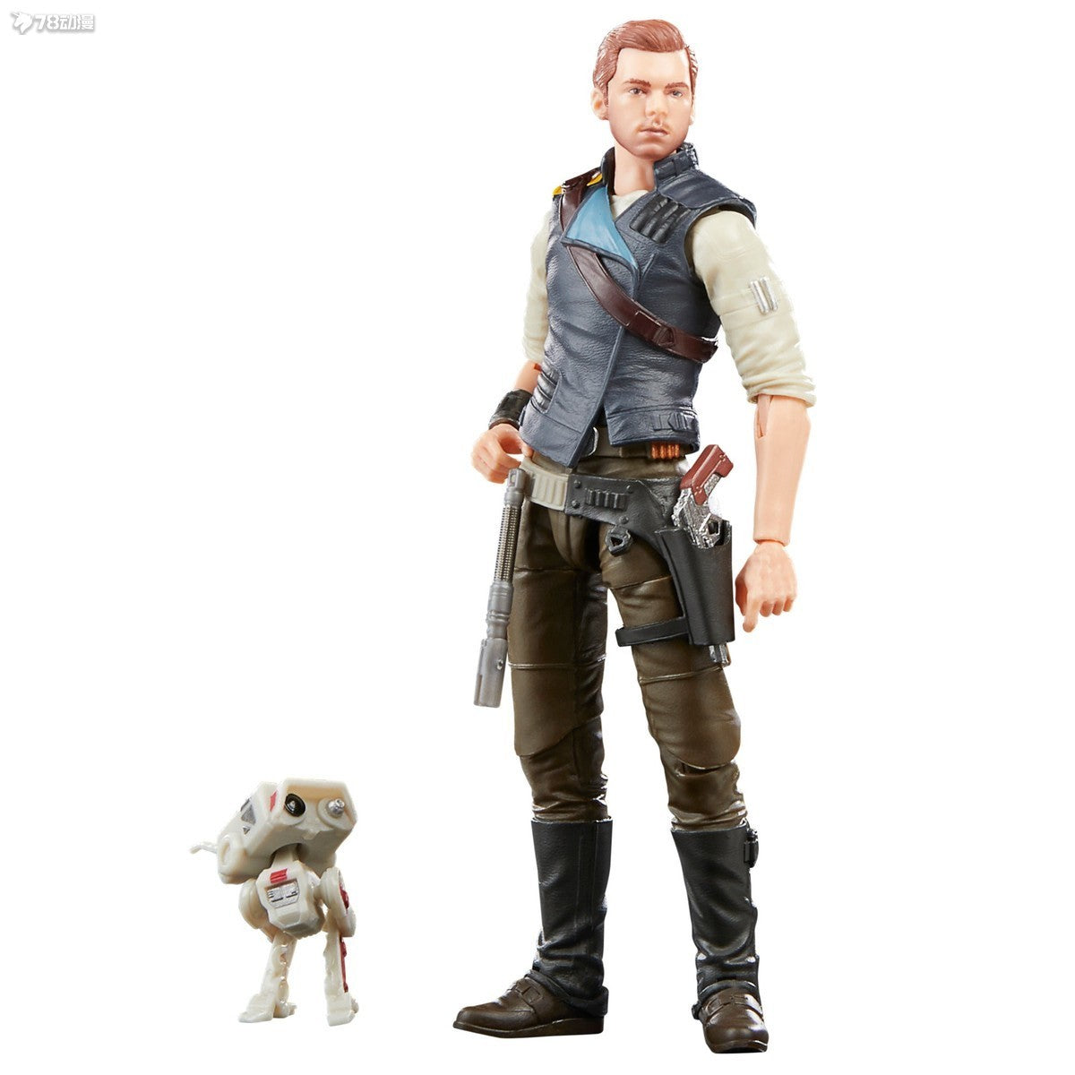 Original 6 Inch Star Wars The Black Series Jedi Cal Kestis Mandalorian Axe Woves Action Figure Toys Collection