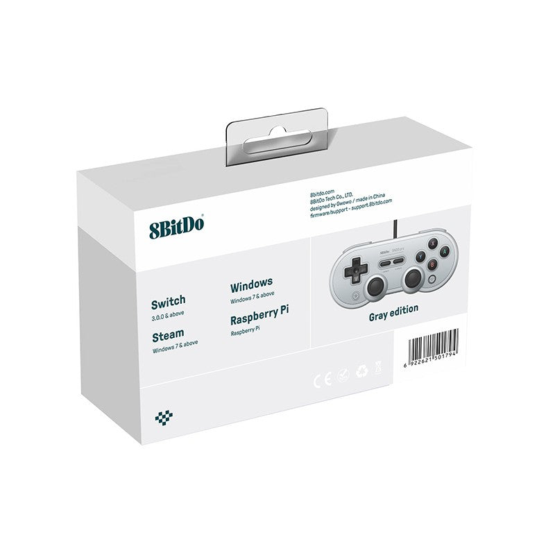 1 Or 2PCS 8BitDo SN30 Pro Wired USB Gamepad for Nintendo Switch Windows 10/11 Compatible with Raspberry Pi Game Controller