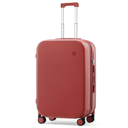 Mixi Patent Design Travel Luggage Women Men Suitcase On Wheels Spinner Trolley Case Bag 18" Carry On 20" 24" Check In 100% PC