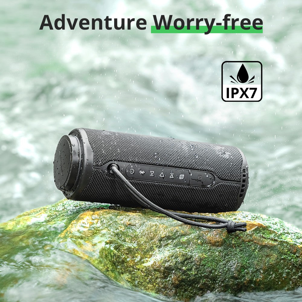 Tronsmart T8 Speaker Bluetooth Portable Speaker with Deep Bass, 40W, 360 degree Sound, Waterproof IPX7, for Camping
