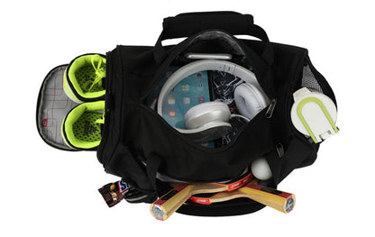 Bolsa de Ginástica Masculina Seca e Molhada para Yoga Feminina Treino Mala de Viagem Sacola de Esporte Ao Ar Livre Natação Sapatos Femininos Fitness Bolsa de Ombro de Fim de Semana