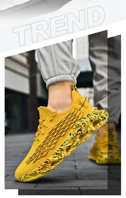 Tênis Masculino Casual Masculino Tênis Masculino de Luxo Tênis Masculino de Corrida Respirável Sapatos da moda Loafers Tênis de corrida para homens