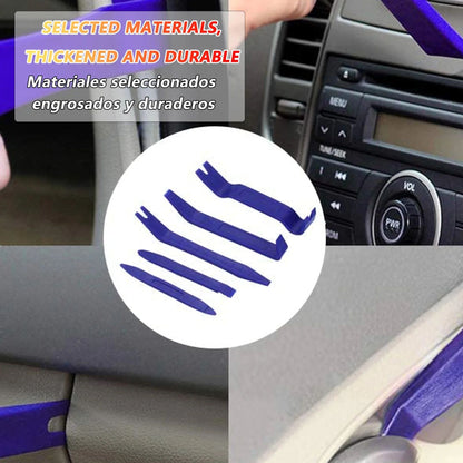 Kit de ferramentas para desmontar, kit de plástico, kit de clipes para porta de carro, painel de acabamento, rádio, painel de instrumentos, remoção de áudio, instalador, kit de reparo de conversão