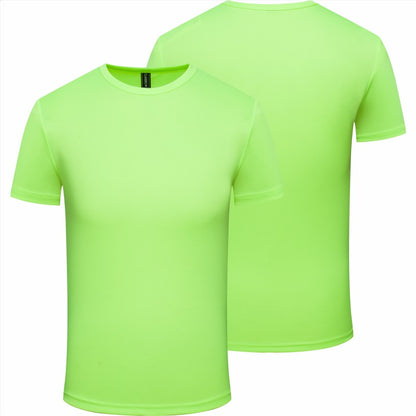 Quick-drying T-shirt Custom Logo Breathable Sports Top Embroidery Personalized Logo Team Activity T-shirt Print Pattern 2025