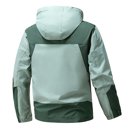 CHRLCK Unisex Waterproof Running Jackets Windproof Windbreakers Spring Autumn Women Hiking Camping Fishing Trekking Coats