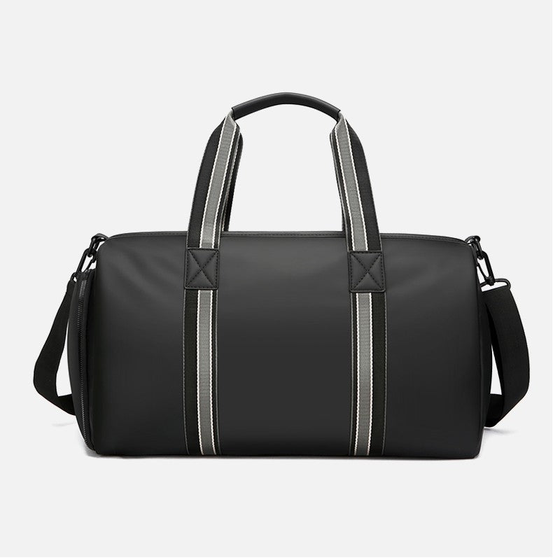 Men's Travel Bag with Wet Dry Separation Pocket Independent Shoe Case Large Capacity Gym Bag for Exercise Trip Motorbike Travel