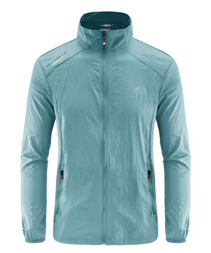 Summer Men's Sun Protection Casual Windproof Water resistant Ultrathin Jacket