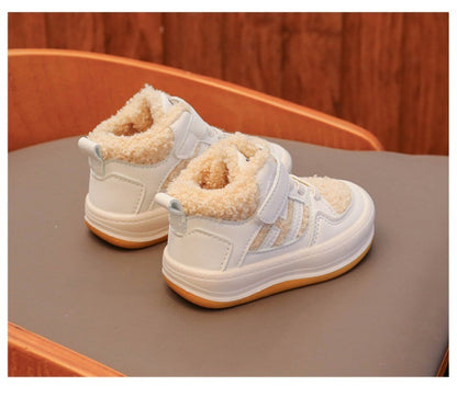 Winter Children Snow Boots for Boys Girls Fashion Baby Kids Outdoor Sneakers Ankle Booties Warm Plush Running Sports Kids Shoes