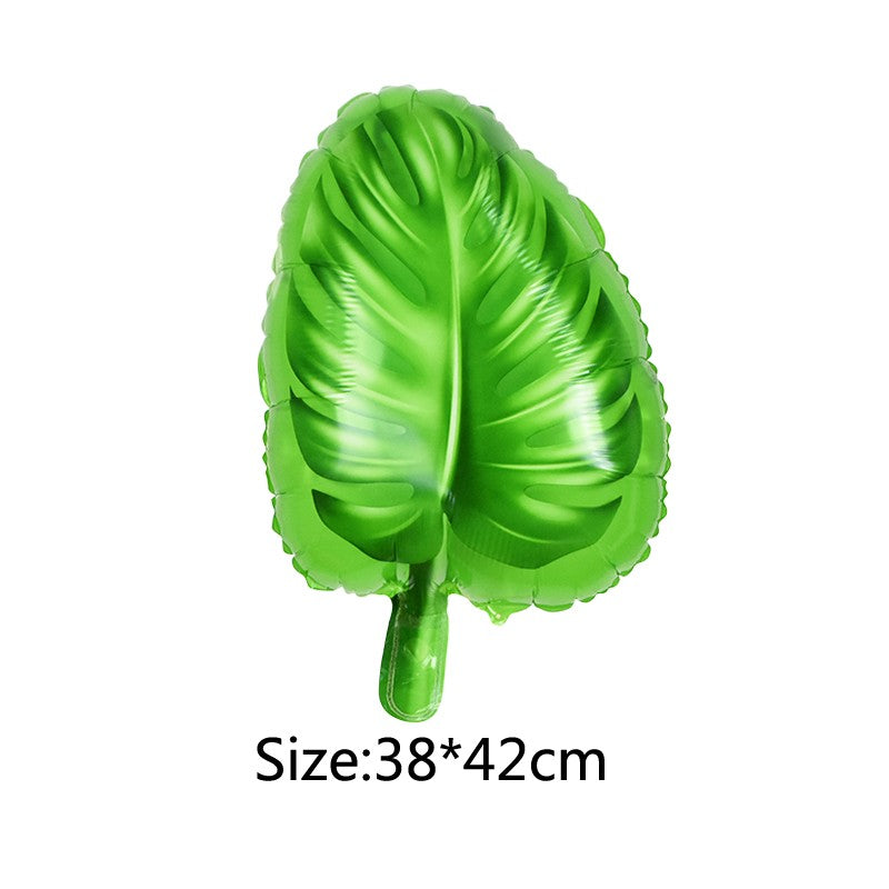 1/5pcs Tropical Balloon Hawaiian Balloons Luau Summer Helium Balloons for Birthday Hawaii Aloha Beach Pool Party Decorations
