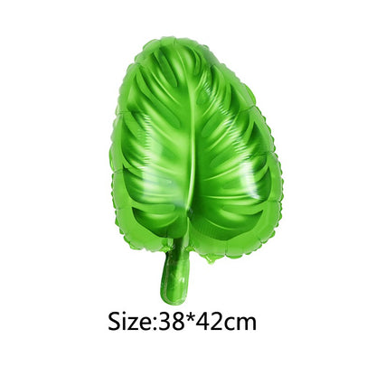 1/5pcs Tropical Balloon Hawaiian Balloons Luau Summer Helium Balloons for Birthday Hawaii Aloha Beach Pool Party Decorations