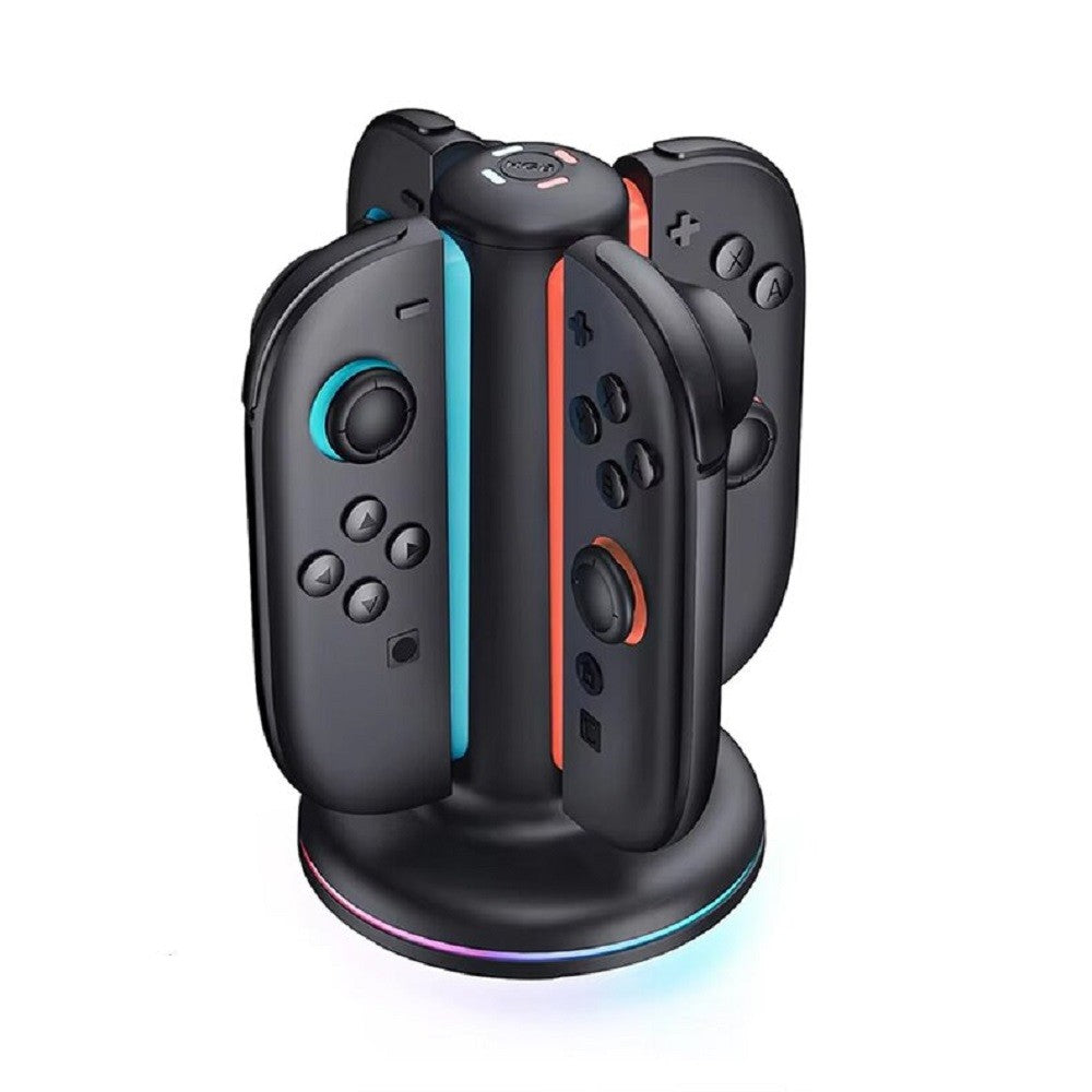 4-In-1 Charger Station For Switch 2 Joy Con Accessories Switch2 Joycon Controller Stand Fast Charging Dock
