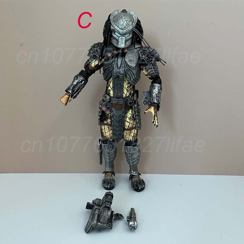 Figura de Alienígena, Máscara de Predador Celta, Figura de Predador com Cicatriz, Figura de Ação de Alienígena, Brinquedos de Modelo, Boneca Articulada, Presente de Natal