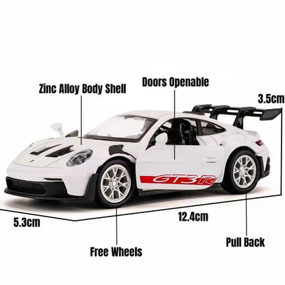 1/36 Porsche 911 GT3 918 Spyder Taycan Carro de Brinquedo de Corrida Modelo RMZ CiTY Metal Fundido Miniatura Coleção Presente Para Meninos Crianças