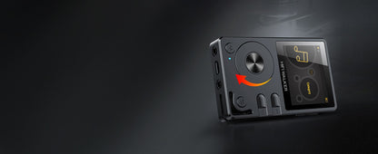 Hifi Walker H2 DAP HIFI Player, Dois Bluetooth 5.2, DAC FLAC DSD Sem Perdas, Expansível até 512GB, Reprodutor de Música Hi-Res com Tela de 2"