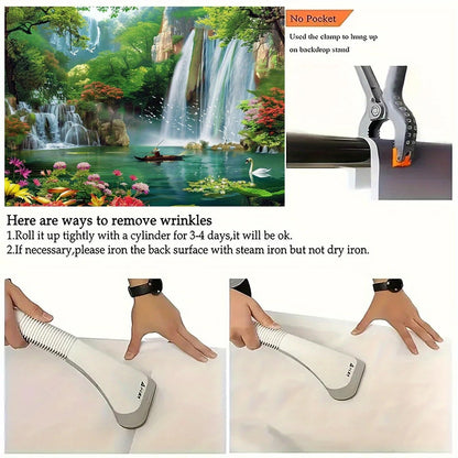 VIKAMA Theme Hog Rider Tapestry Fun Creative Design Tapestry Living Room Bedroom Party Atmosphere Decoration Home Decoration