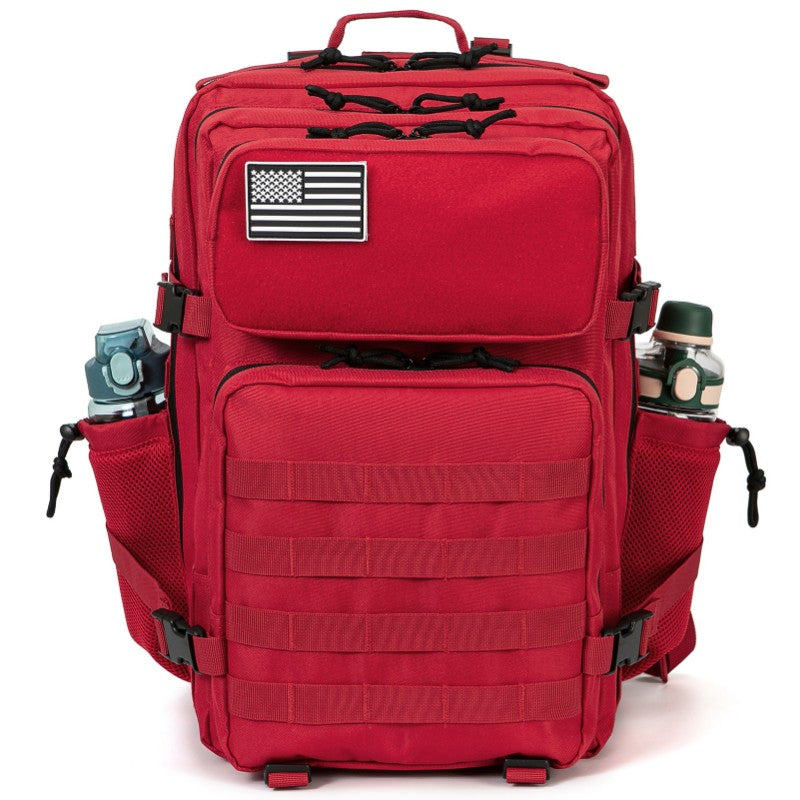 Mochila Tática 45L survival Bag Hunting MOLLE Backpack GYM Para Homens EDC Outdoor Hiking Rucksack com Suporte para Garrafa