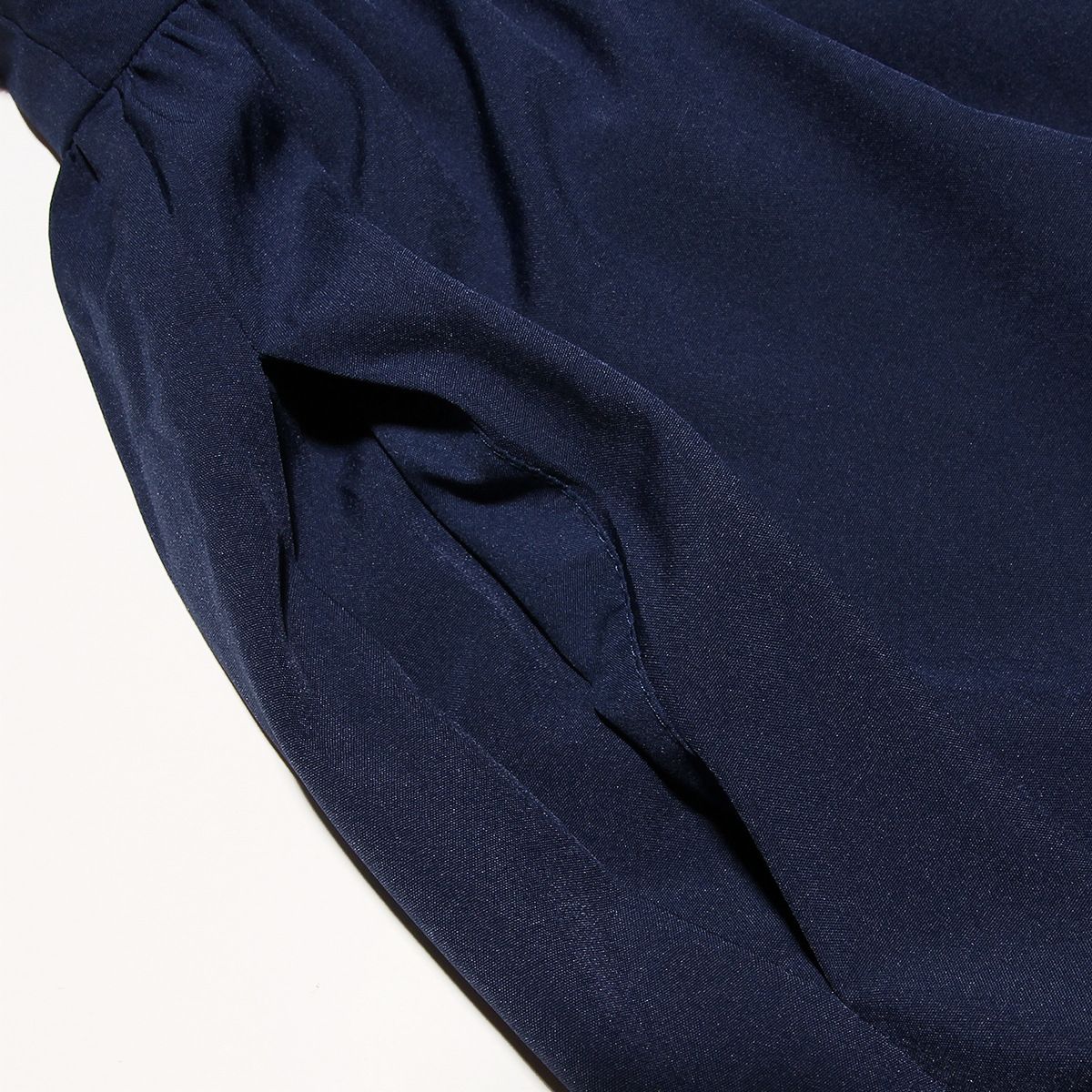 Suninheart Elegant Spaghetti Strap Midi Dress Slim A Line Party Dresses Navy Blu