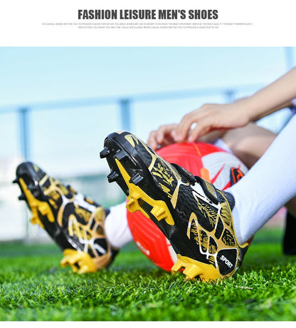 New Kids Football Boots Non Slip Professional Fast Children Football Shoes Original Boys Soccer Shoes Indoor Match Ultralight