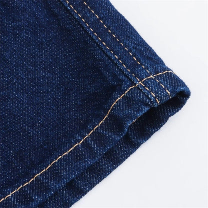 Blue Denim Shirt Woman Short Sleeve Cropped Shirt Women Summer Short Tops Woman Streetwear Y2k Stylish Women's Blouse