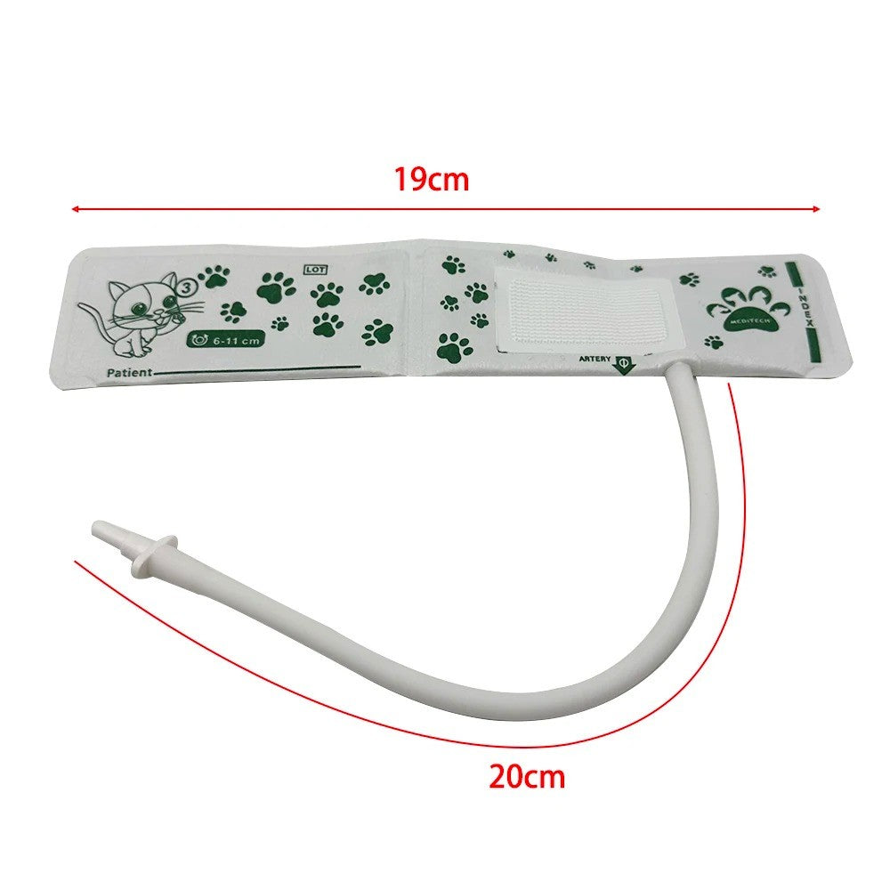 Manguito de Medição de Pressão Arterial para Animais de Estimação, Mangueira de PVC, Manguito de Medição de Pressão Arterial para Ratos/Coelhos/Gatos/Cães/Gado