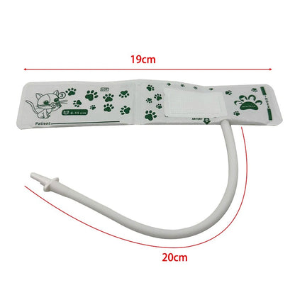 Manguito de Medição de Pressão Arterial para Animais de Estimação, Mangueira de PVC, Manguito de Medição de Pressão Arterial para Ratos/Coelhos/Gatos/Cães/Gado