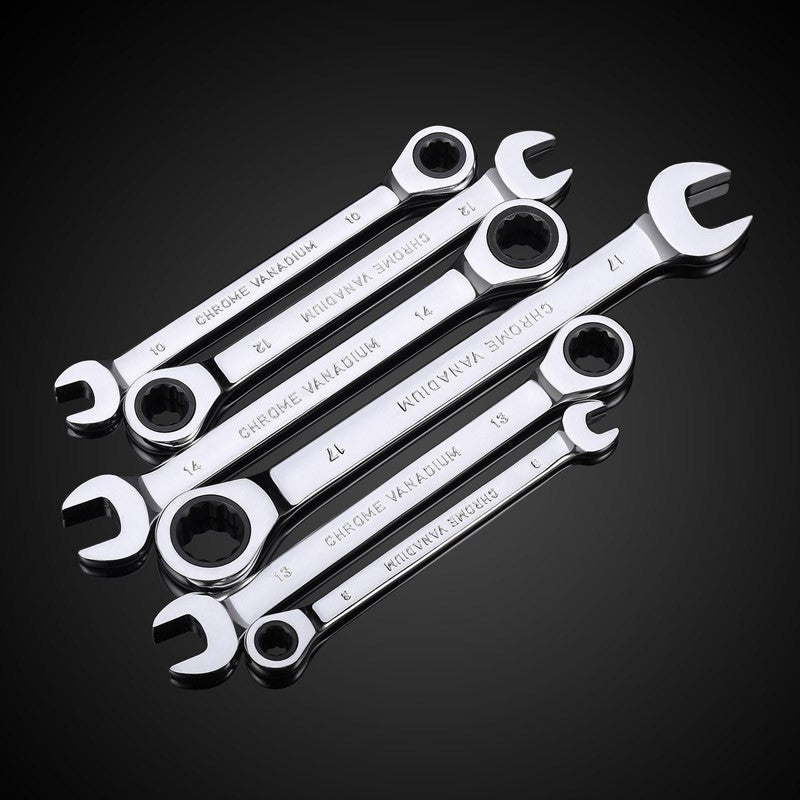 1 Chave Combinada Catraca Métrica Ferramenta Multiuso Chave Catraca Conjunto de Ferramentas Chave Universal Ferramentas para Reparação Automotiva