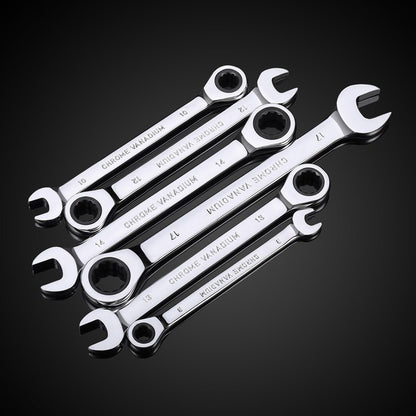 1 Chave Combinada Catraca Métrica Ferramenta Multiuso Chave Catraca Conjunto de Ferramentas Chave Universal Ferramentas para Reparação Automotiva