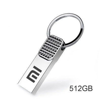 Xiaomi Pendrive OTG 2TB 1TB de Alta Velocidade de Transferência USB 3.0 Pen Drive Metal 512GB Pendrive USB Disk Memória USB Stick 128GB 256GB