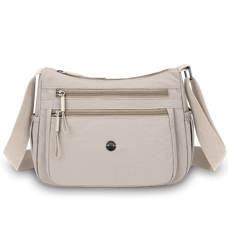 2025 Women's Crossbody Bag Lightweight Waterproof Nylon Shoulder Bag Multi-pocket Fashion Handbag for Women Casual Purse