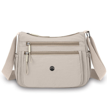 2025 Women's Crossbody Bag Lightweight Waterproof Nylon Shoulder Bag Multi-pocket Fashion Handbag for Women Casual Purse