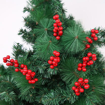 Christmas Simulation Berry Berries  Artificial Flower Fruit Cherry Plants Home Christmas Party Decoration DIY Gift