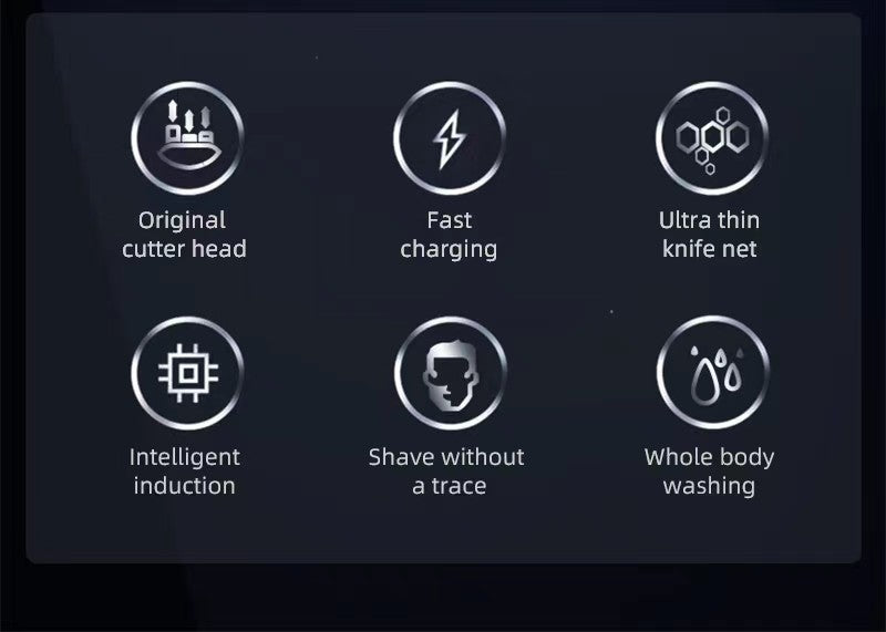 Retro Oil Hair Gradient Shaver Comme 2024 Hair Salon Push White Hair clipper Whitener Push knife