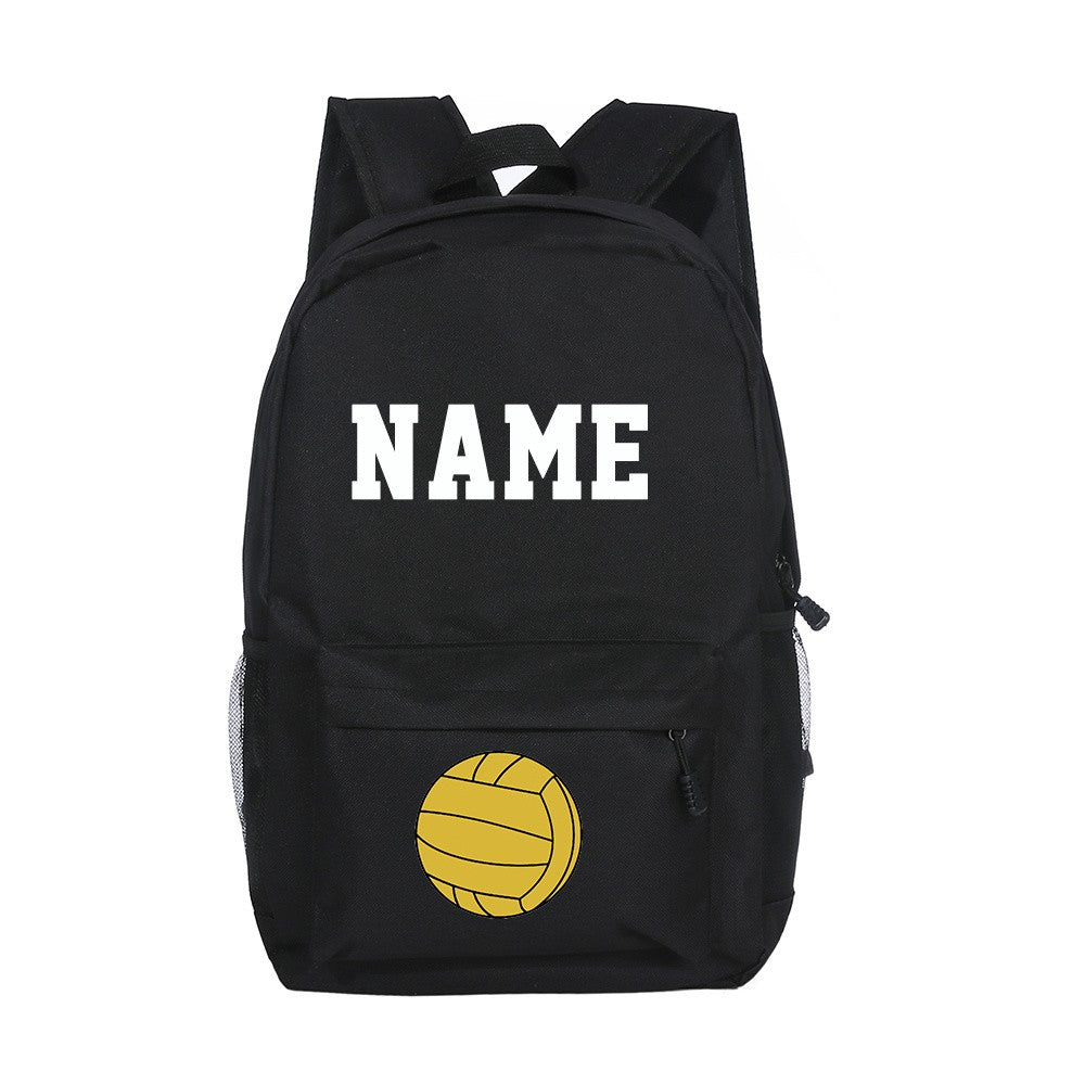 Mochila Escolar Personalizada para Meninos, Futebol, Basquete, com Nome, Mochila de Estudante, Bolsas para Laptop de Adolescentes, Presente de Volta às Aulas