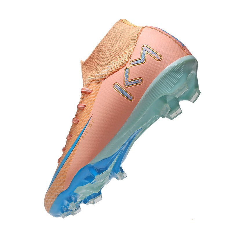 New Men Soccer Shoes Adult Futsal Sport Indoor Football Boots Cleats Non-Slip Boys Grass Ultralight Turf Comfortable Match