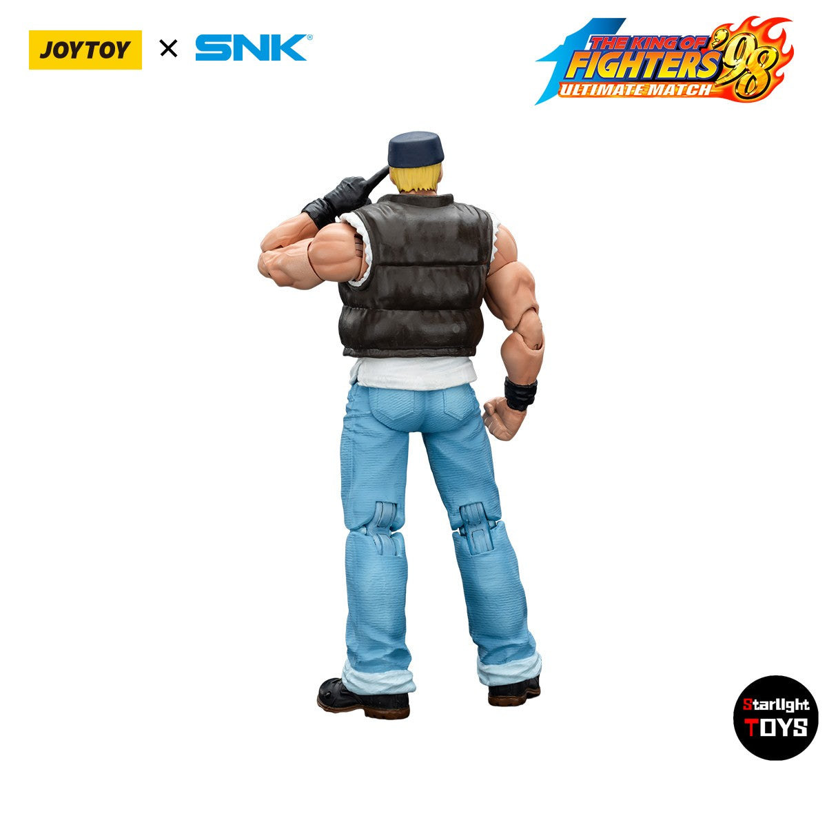 ?JOYTOY?1/18 Action Figure SNK KOF'98UM Ikari Warriors Team Clark Still Model Toy Gifts