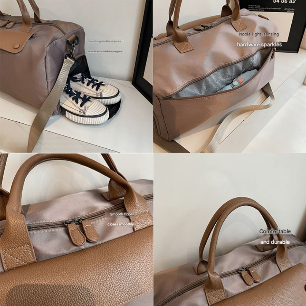 New Large Capacity Sports Bags Oxford Dry And Wet Items Travel Bags Thickened Fabric Waterproof Single Shoulder Backpack