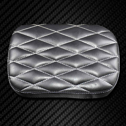 Almofada de Assento Traseiro para Passageiro de Moto Banco Almofadado com 6 Ventosas / 8 Ventosas para Harley Touring Sportster XL1200 Dyna Chopper Custom