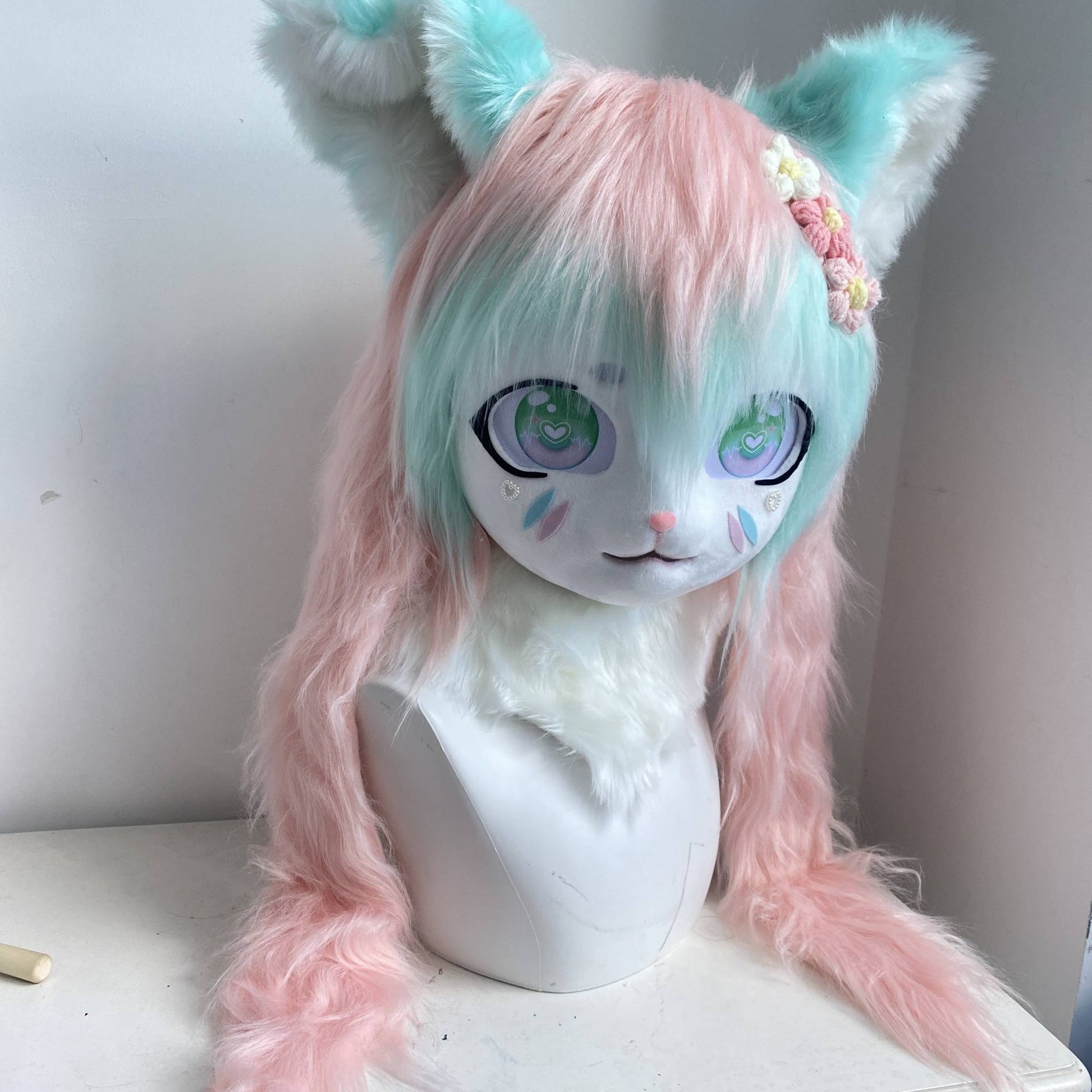 Fursuits head animal head Sheep furry head cute dog head halloween role-playing costume cosplay comic exhibition masks