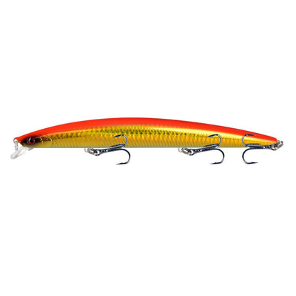 1pcs 18cm 24g Minnow Fishing Lure Laser Hard Artificial Bait Plastic Big Fake Fish Lures Sea Fishing Bait Crankbait Wobblers