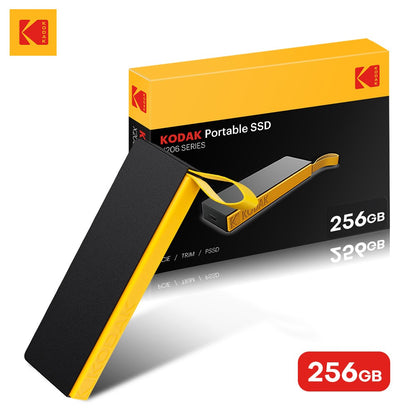 kodak SSD Externo 2tb 1tb 1000Mb/s 500Mb/s Disco SSD Externo Portátil 256gb Para Laptops Smartphone