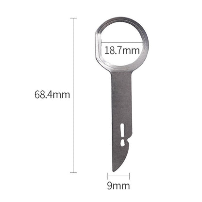 Chave de Remoção de Áudio Automotivo 4 Peças CD DVD Rádio Estéreo Ferramenta de Remoção Ferramenta de Remoção de Instalação de Som Automotivo para Mercedes Benz para Skoda para Audi