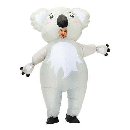 Adult Animal Inflatable Costume Anime Dress Suit Carnival Purim Halloween Party Cosplay Costumes for Man Woman