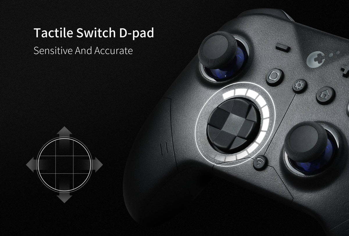 Gulikit  ES/ES PRO  Wireless Controller For Nintendo switch 2 ,Bluetooth,for Windows, Android ,iOs Game Accessories?BLACK/white