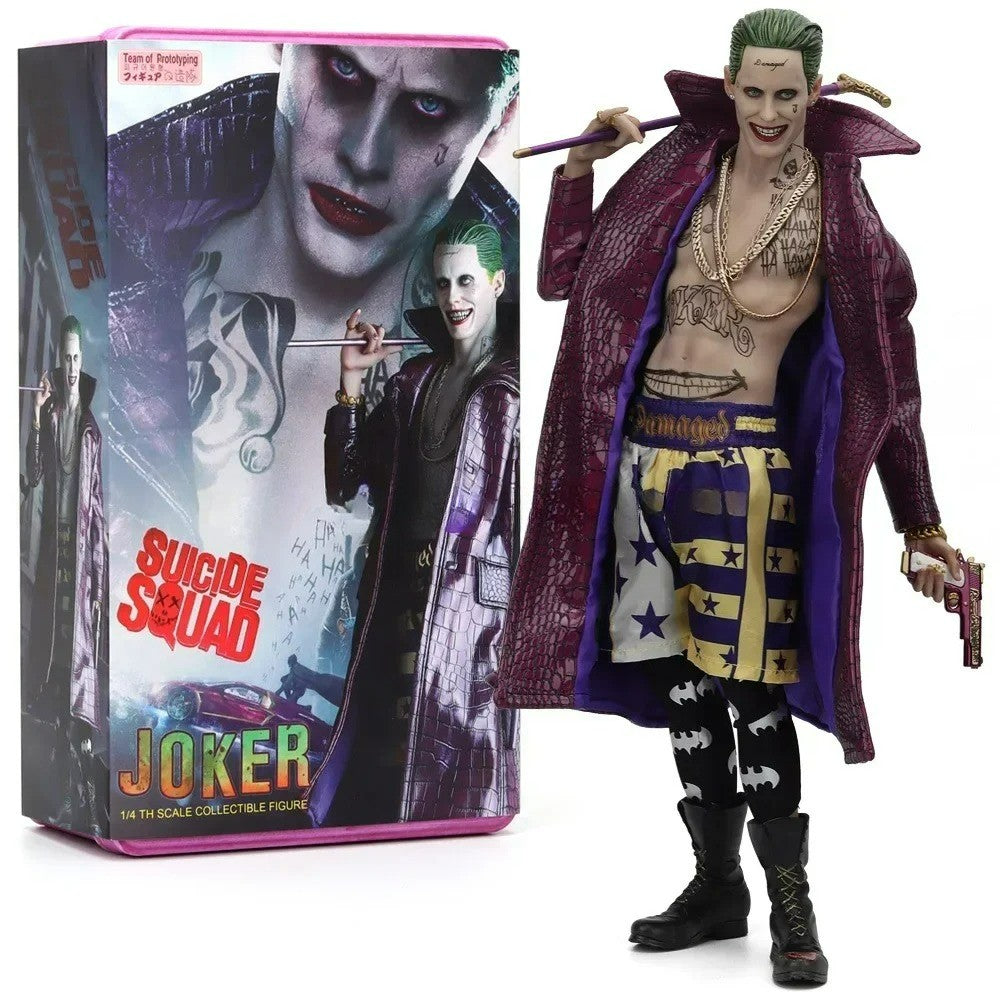 2023 DC Super Heroes Joker Harley Quinn Batman Superman Flash Green Lantern Statue PVC Anime Model Toys for Boys Gifts